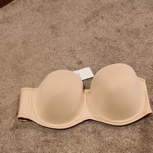 Meleneca Tan Strapless Bra SIZE 44B